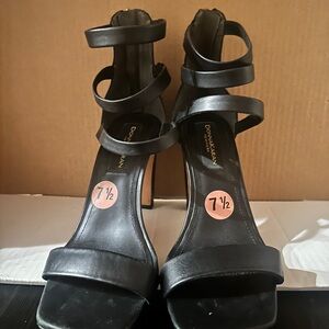 Donna Karan Elegant Black Heels